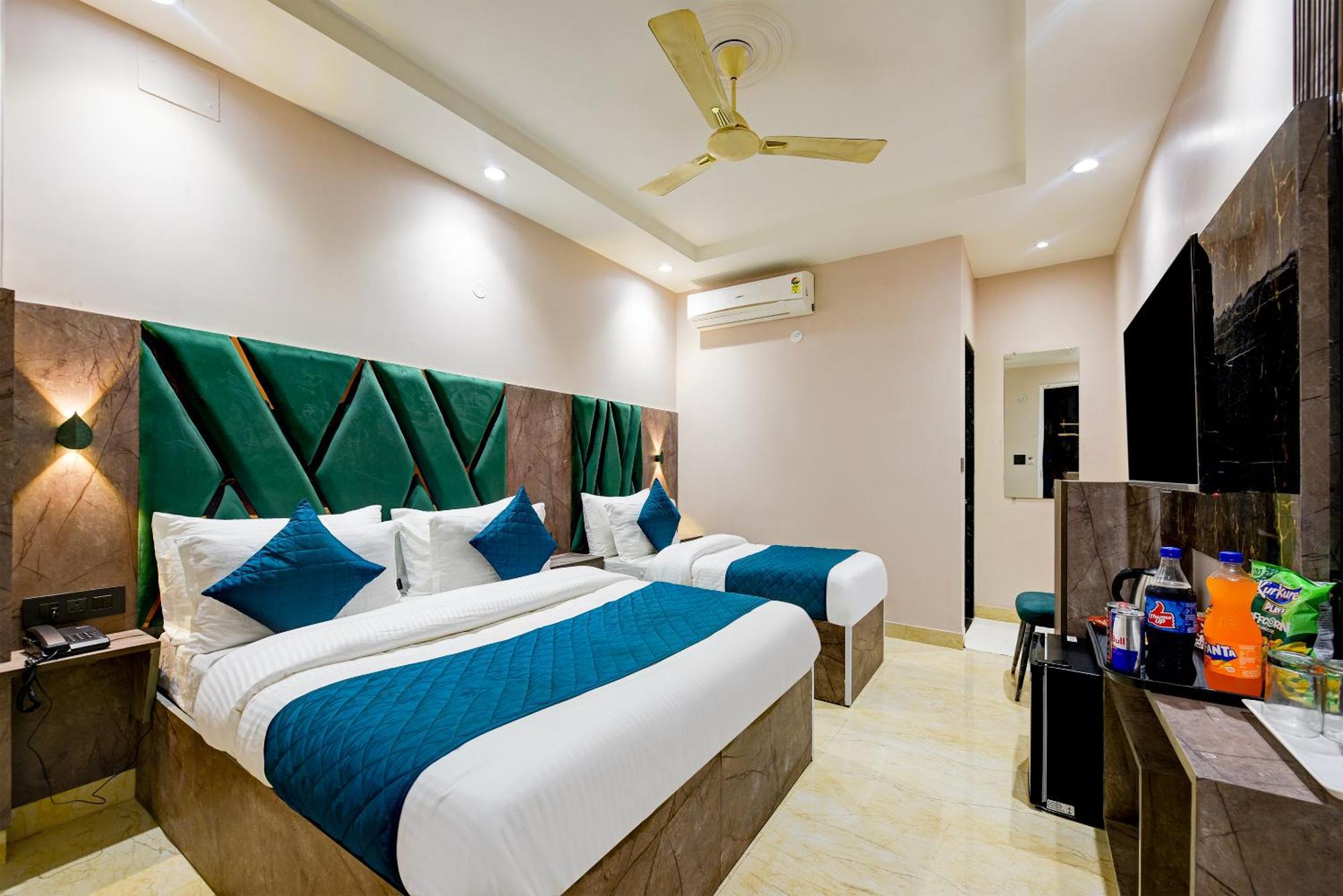 The Pearl Plaza Hotel In City Centre - Near New Delhi Railway Station Eksteriør billede