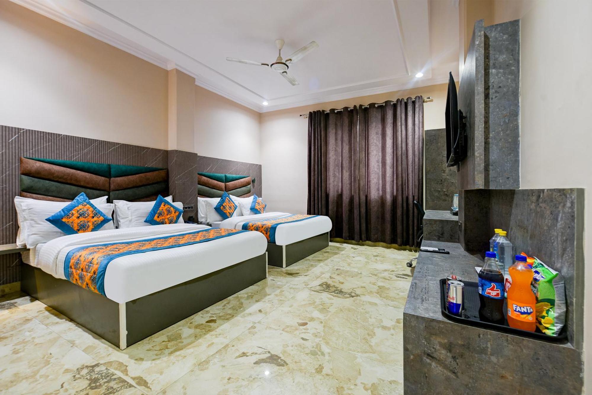 The Pearl Plaza Hotel In City Centre - Near New Delhi Railway Station Eksteriør billede