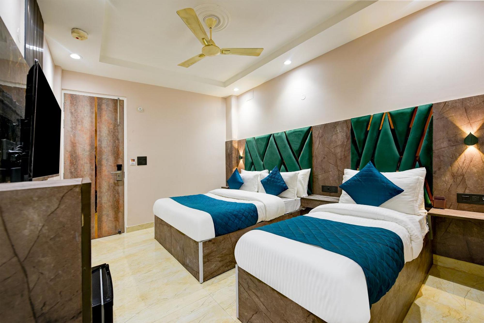 The Pearl Plaza Hotel In City Centre - Near New Delhi Railway Station Eksteriør billede