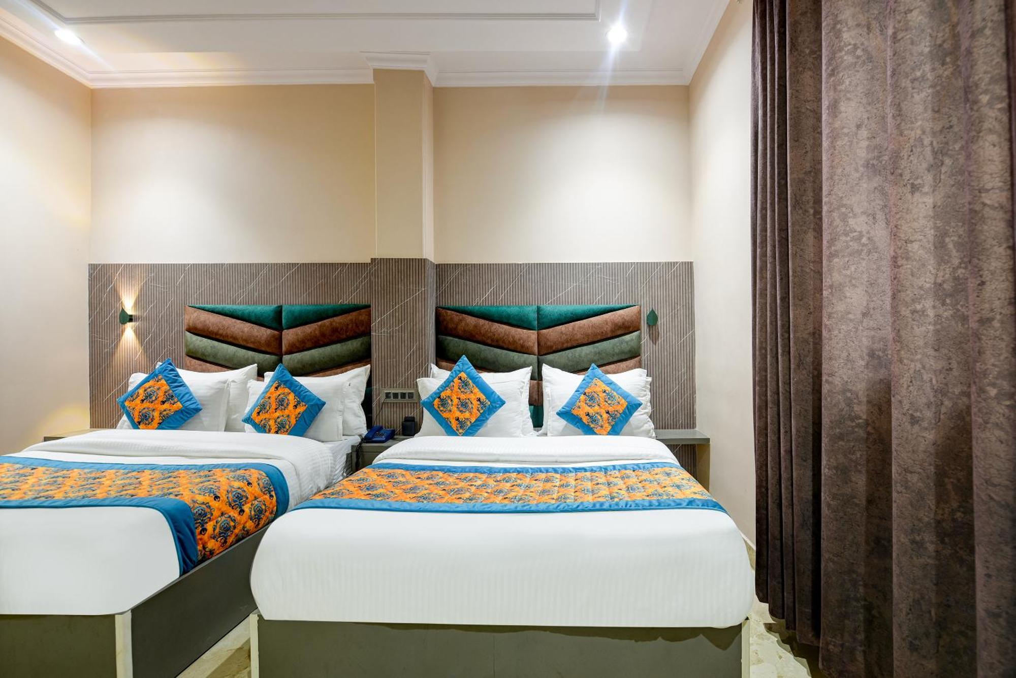 The Pearl Plaza Hotel In City Centre - Near New Delhi Railway Station Eksteriør billede