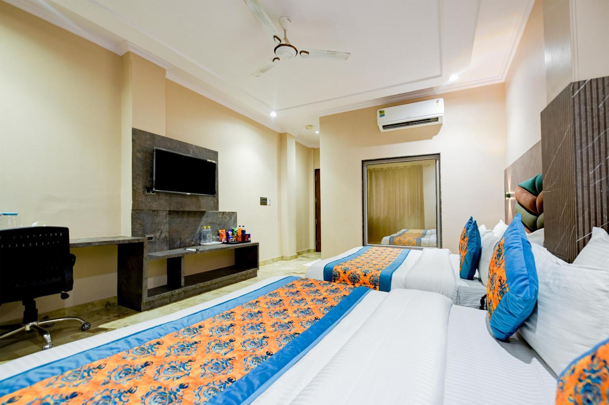 The Pearl Plaza Hotel In City Centre - Near New Delhi Railway Station Eksteriør billede