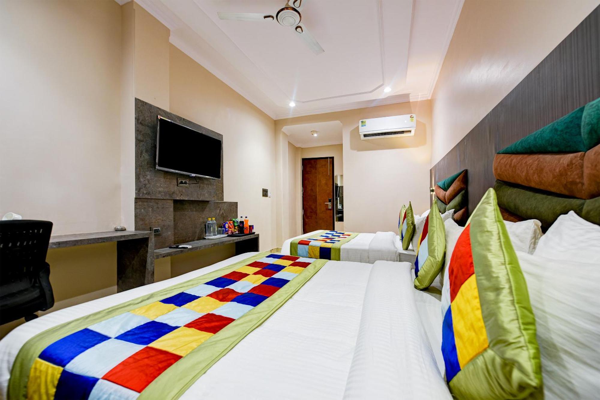 The Pearl Plaza Hotel In City Centre - Near New Delhi Railway Station Eksteriør billede