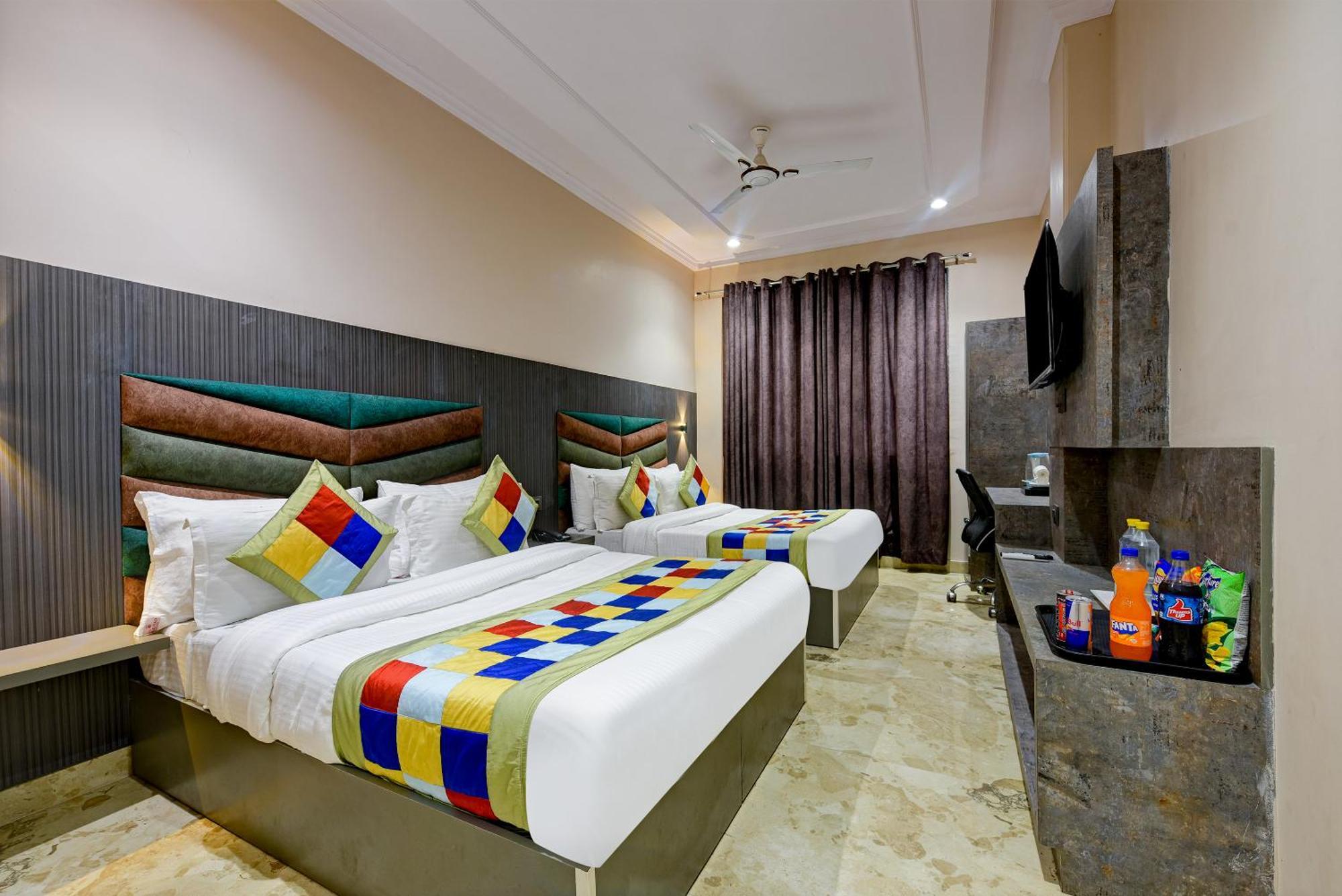 The Pearl Plaza Hotel In City Centre - Near New Delhi Railway Station Eksteriør billede