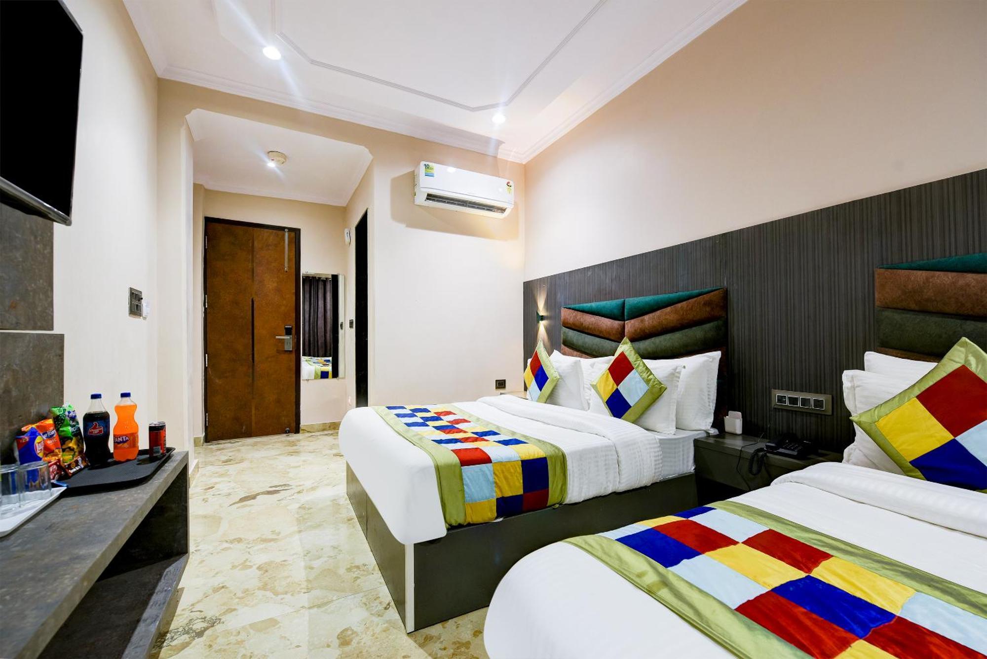 The Pearl Plaza Hotel In City Centre - Near New Delhi Railway Station Eksteriør billede