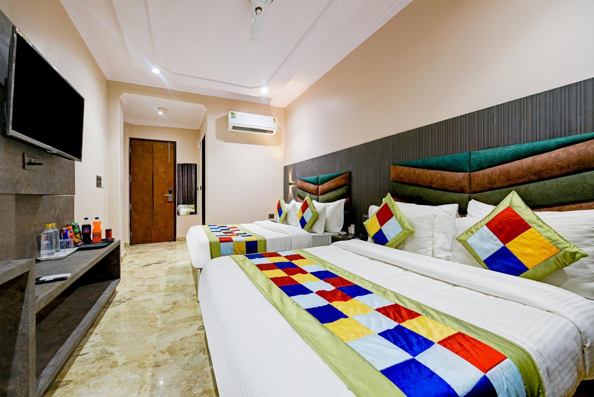 The Pearl Plaza Hotel In City Centre - Near New Delhi Railway Station Eksteriør billede