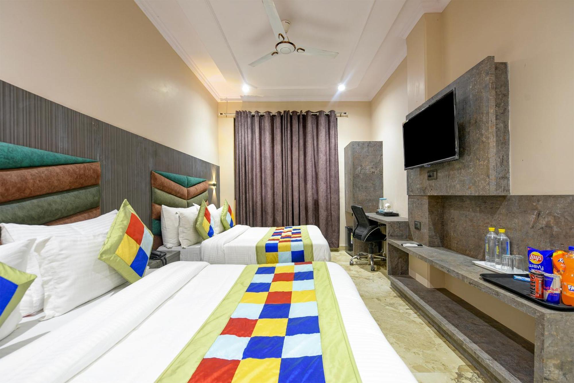 The Pearl Plaza Hotel In City Centre - Near New Delhi Railway Station Eksteriør billede